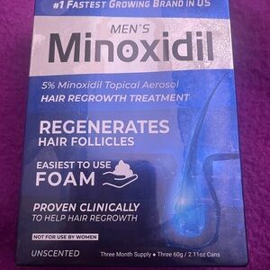 Hair Regrowth Treatment for Men 3 Month Supply New